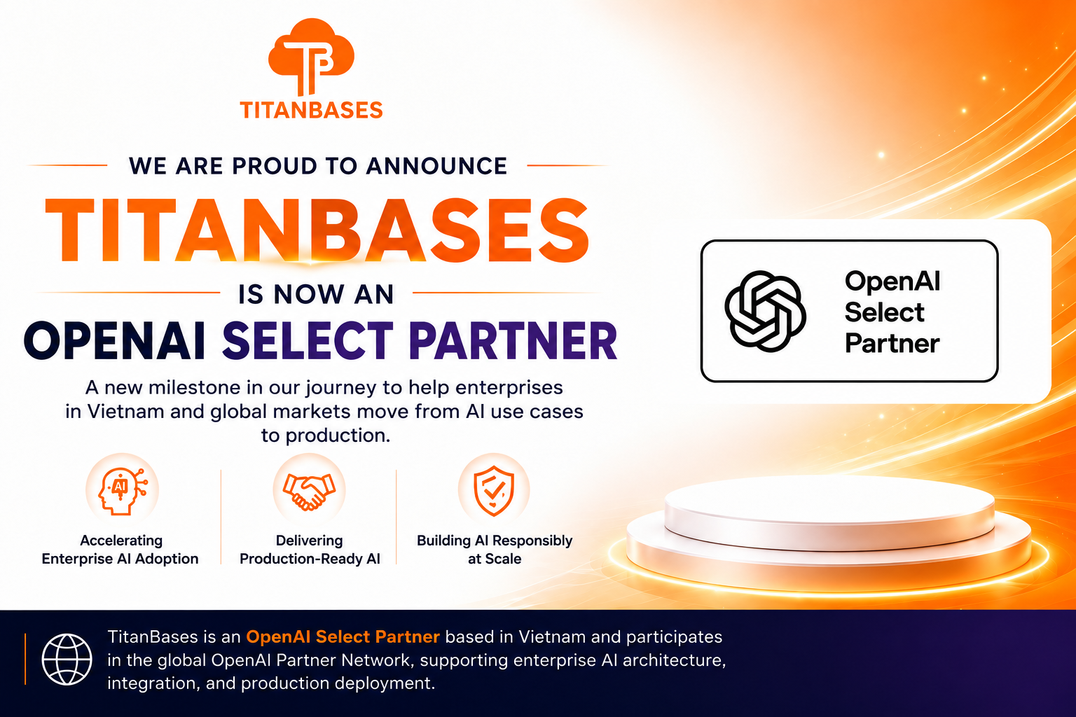 TitanBases OpenAI Select Partner credential